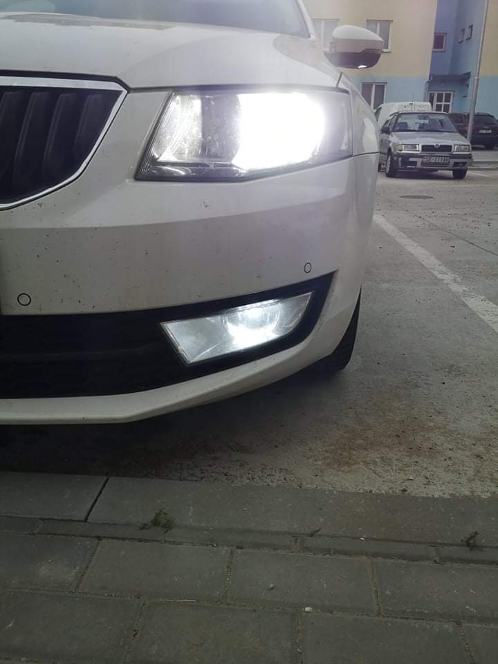 LEDIST svetlá na Škoda Octavia